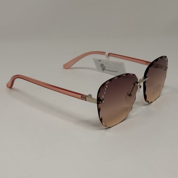 GUESS Sunglasses Womens Size 55-14-140 GF4024 28T Smoke Gradient Pink NE main image 8